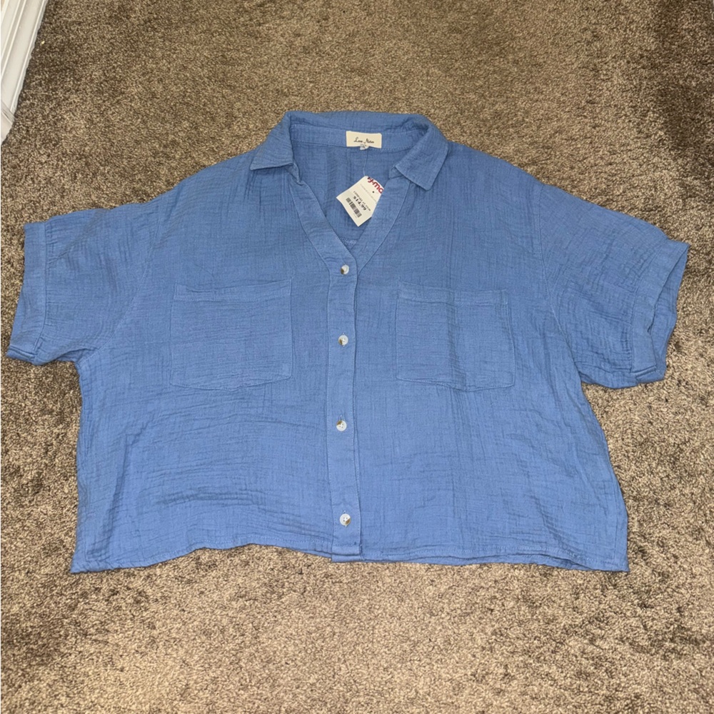 Women’s Blue Casual Shirt